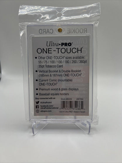 Ultra Pro One-Touch Magnetic Card Holder 35pt Point GOLD ROOKIE UV Protection