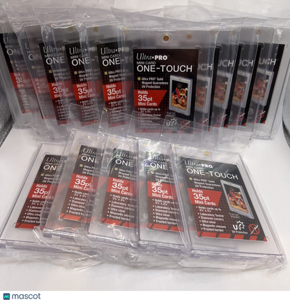 Ultra Pro One-Touch Magnetic Card Holder 35pt Point MINI CARD - Lot of 15