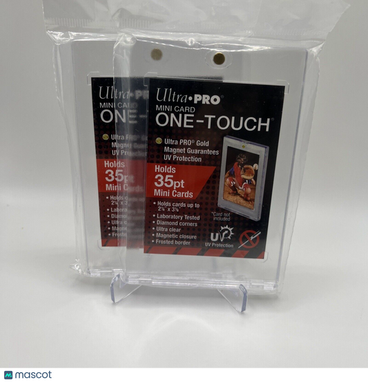 Ultra Pro One-Touch Magnetic Card Holder 35pt Point MINI CARD - Lot of 2