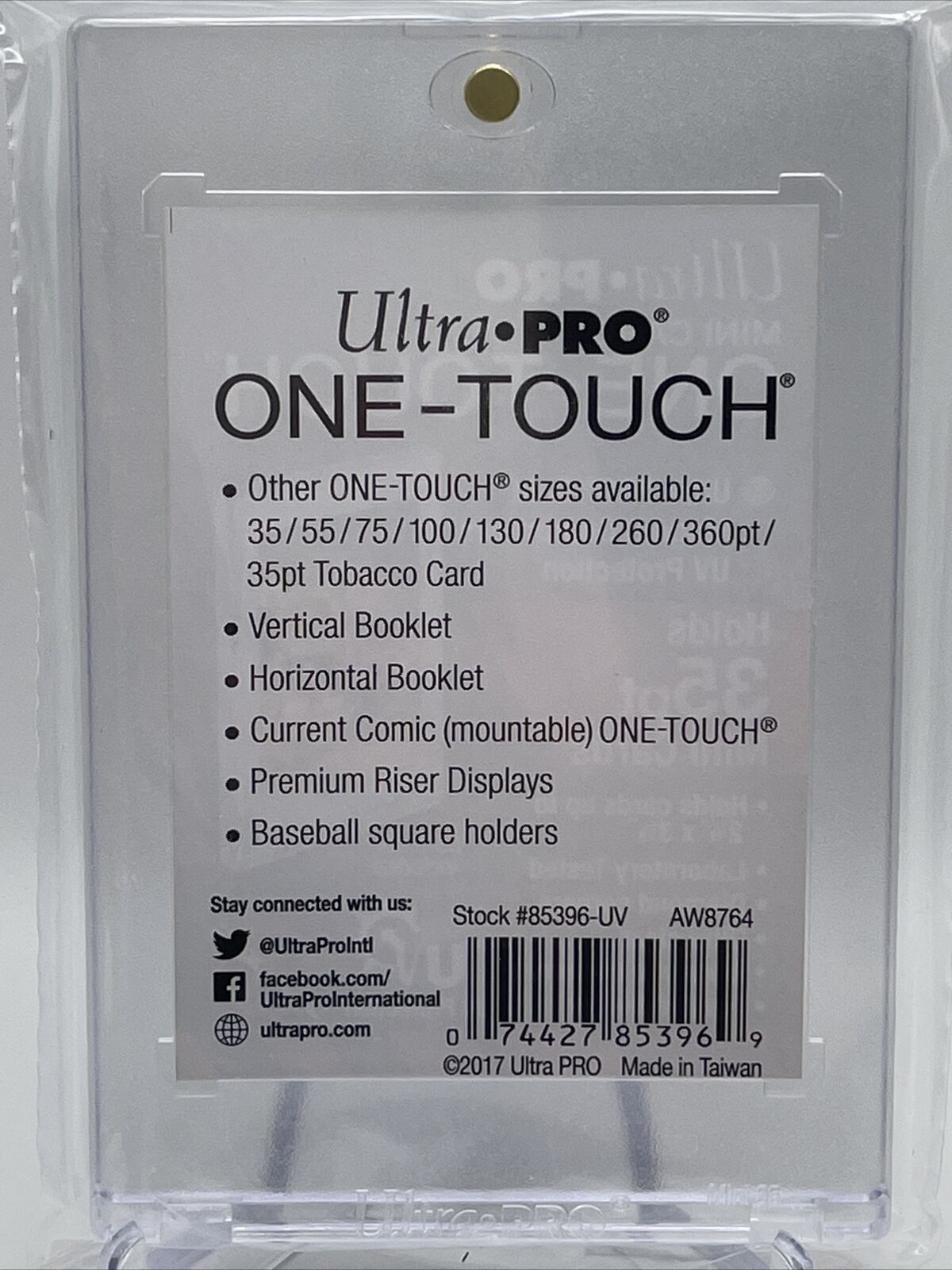 Ultra Pro One-Touch Magnetic Card Holder 35pt Point MINI CARD - Lot of 5