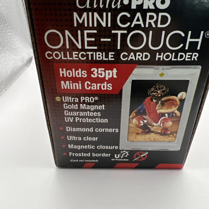 Ultra Pro One-Touch Magnetic Card Holder 35pt Point MINI CARD - BOX of 25