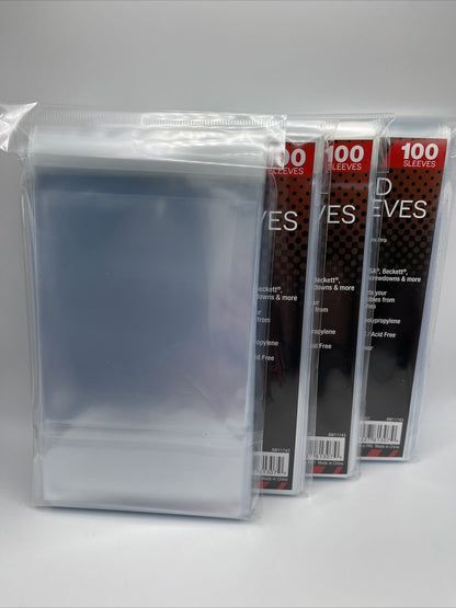 Ultra Pro GRADED Card Sleeves 4 Packs of 100, 400 Total