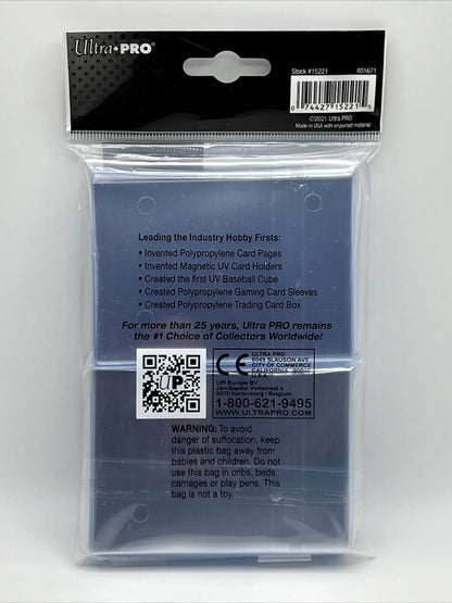 Ultra Pro Soft Sleeves PLATINUM SERIES 1 Pack of 100 for Standard Cards