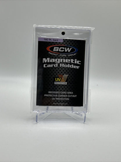 BCW Magnetic Card Holder 180pt Point with UV Protection - Lot of 5 holders