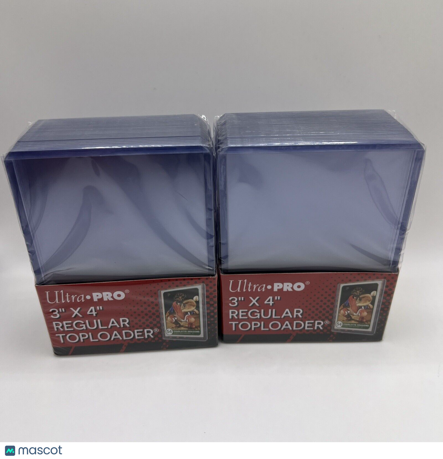 Ultra Pro 3X4 Regular Toploaders 35pt 2 Packs of 25 for Standard Sized Cards