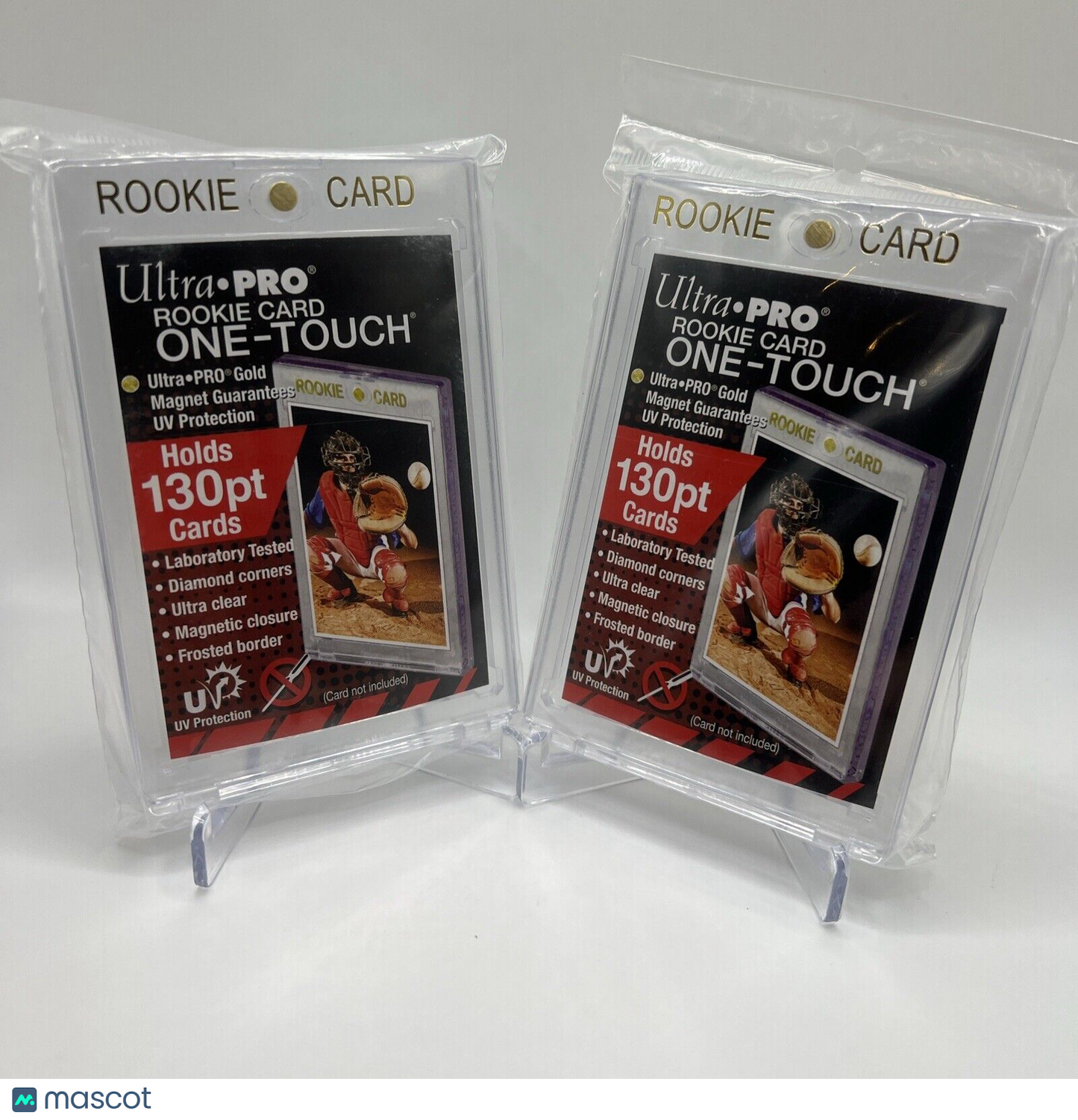 Ultra Pro One-Touch Thick Card 130pt Point ROOKIE Magnetic Card Holder, lot of 2