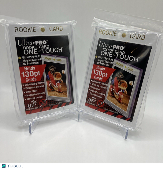 Ultra Pro One-Touch Thick Card 130pt Point ROOKIE Magnetic Card Holder, lot of 2