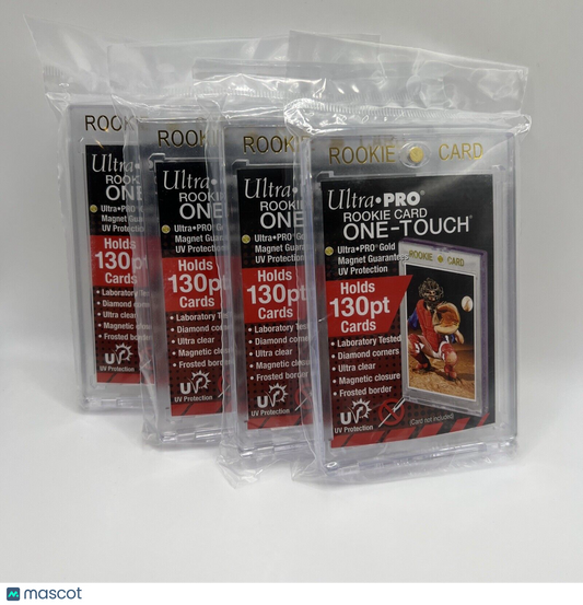 Ultra Pro One-Touch Thick Card 130pt Point ROOKIE Magnetic Card Holder, lot of 4