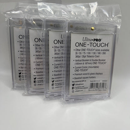 Ultra Pro One-Touch Thick Card 130pt Point ROOKIE Magnetic Card Holder, lot of 4