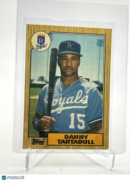 1987 Topps Traded TIFFANY Danny Tartabull Baseball Card #120T Mint FREE SHIPPING