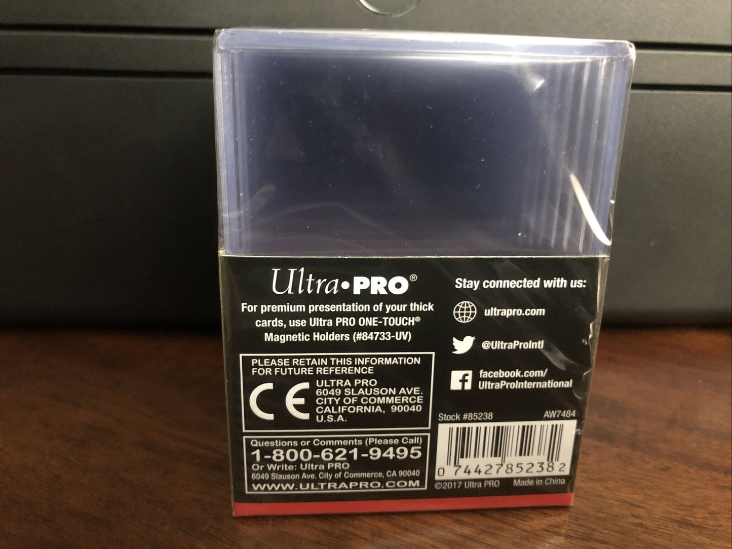 Ultra Pro 3X4 Super Thick Toploaders 6 Packs of 10 for up to 260pt Cards, = 60