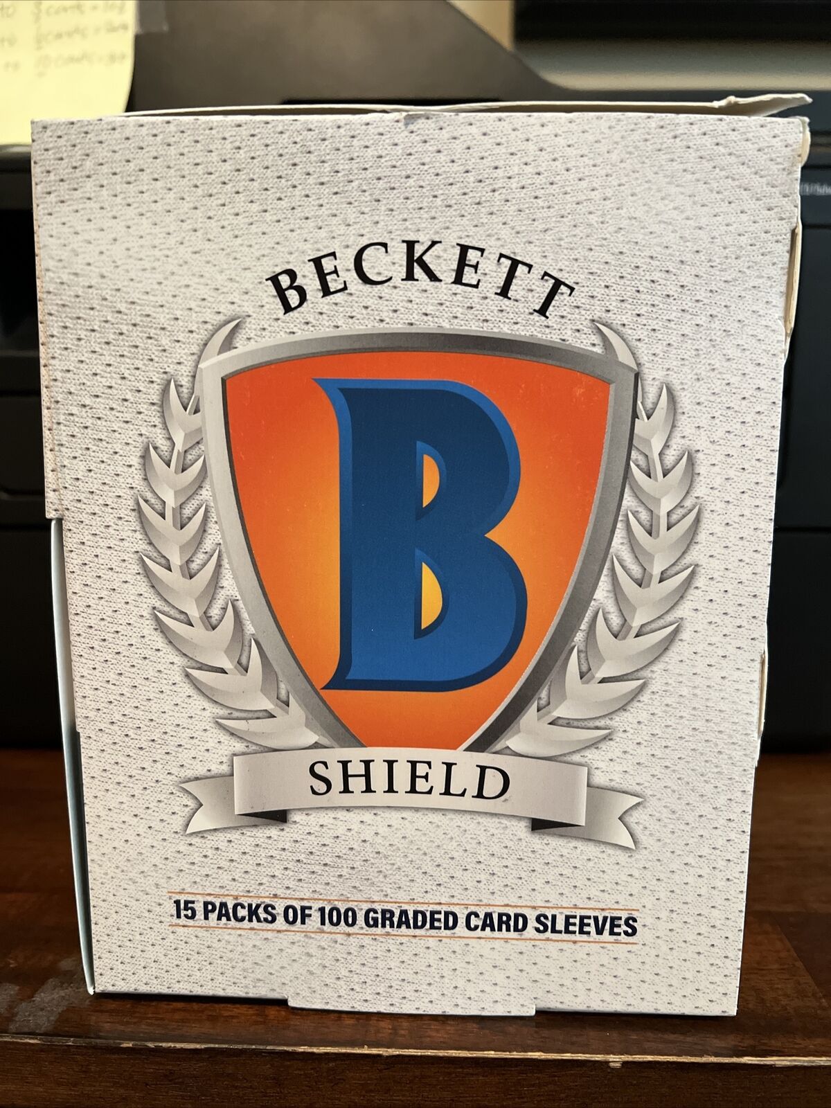 Beckett Shield Resealable Graded Card Sleeves 15 Packs of 100 - 1500 Total