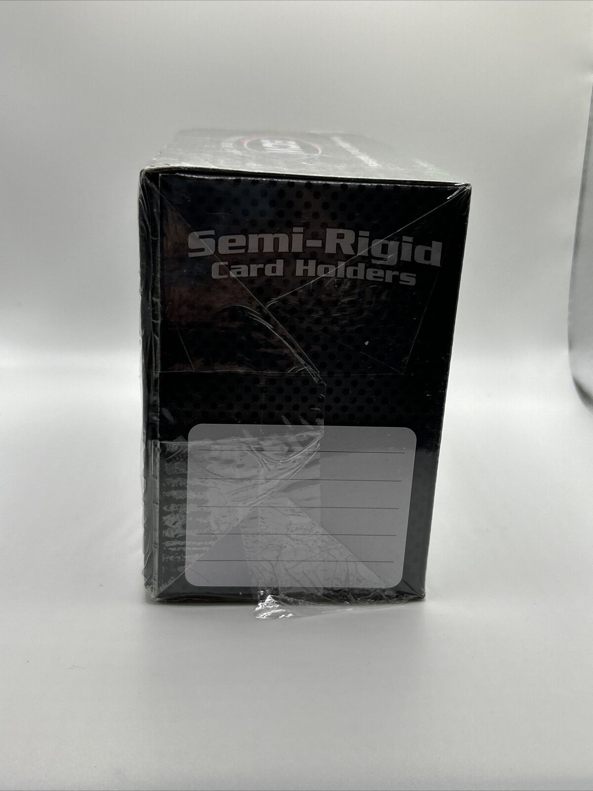 BCW Semi-Rigid Card Holders #2 Box with 4 Packs of 50 Sleeves, 200 Total