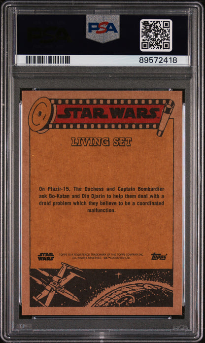 2024 Topps Star Wars Living The Duchess #484 PSA 10