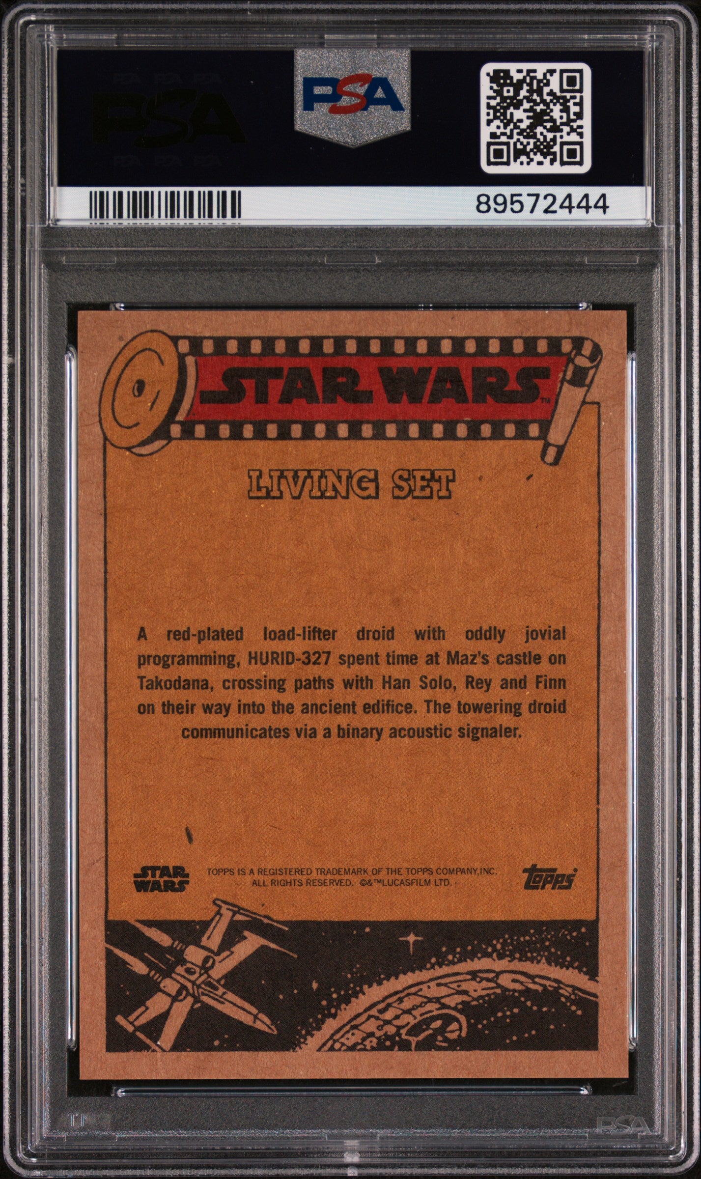 2023 Topps Star Wars Living Hurid-327 #414 PSA 10