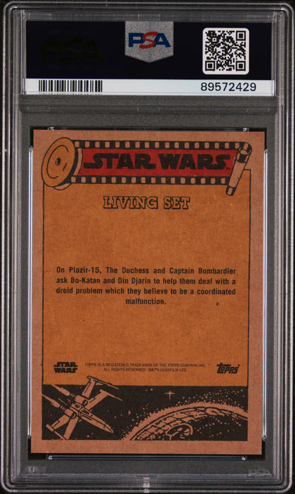 2024 Topps Star Wars Living Captain Bombardier #483 PSA 10