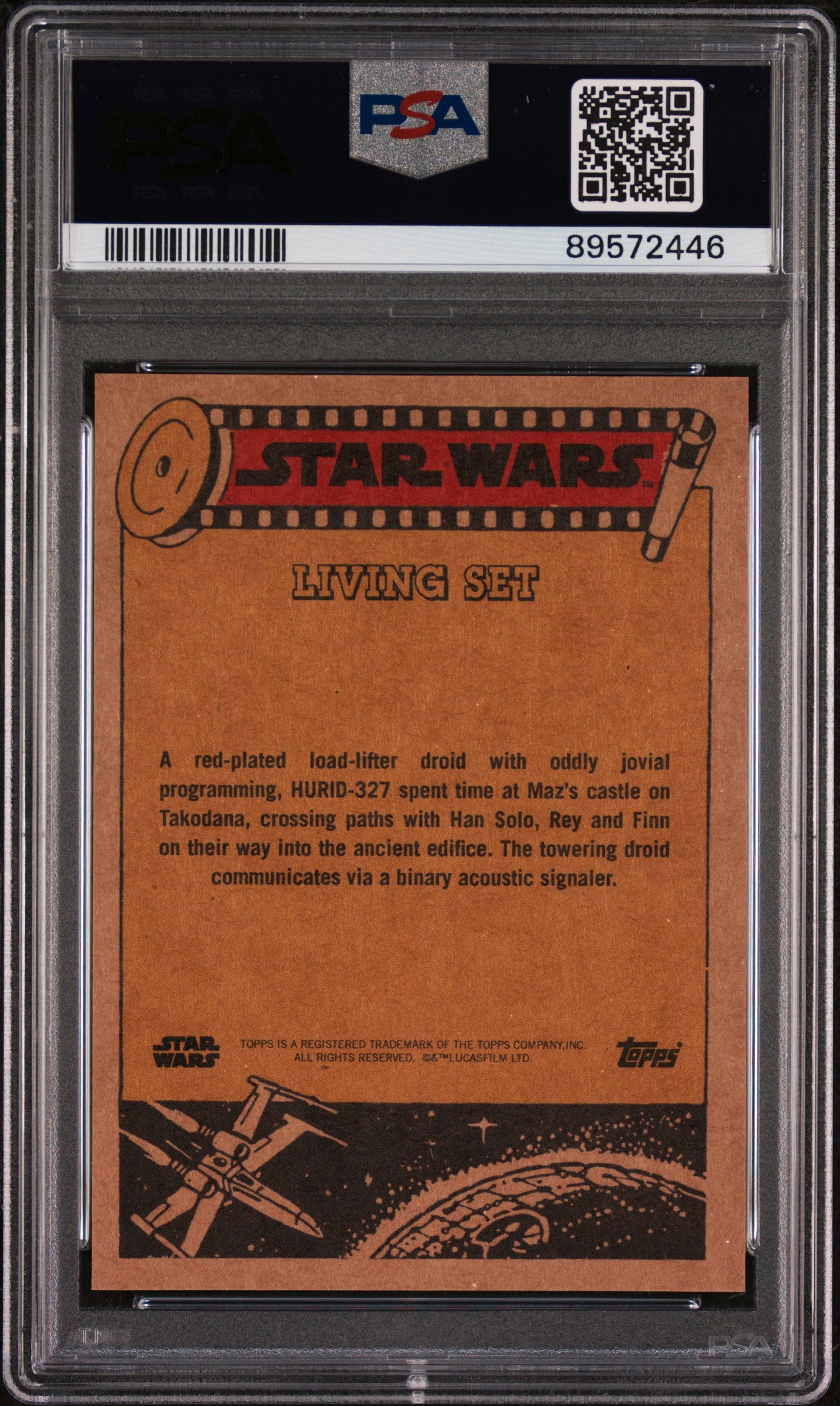 2023 Topps Star Wars Living Hurid-327 #414 PSA 10