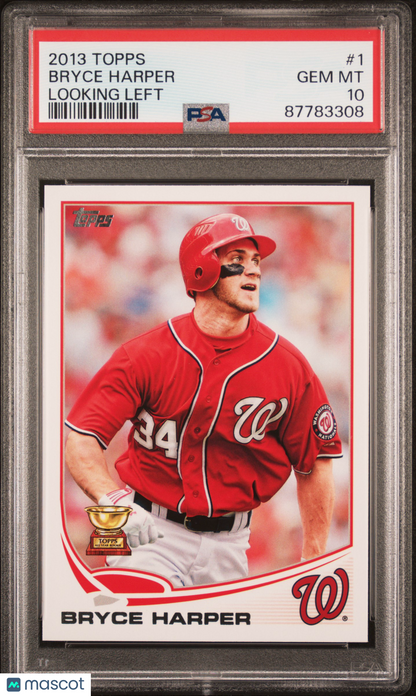 2013 Topps Baseball Bryce Harper #1 PSA 10 87783308