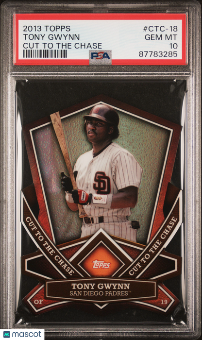 2013 Topps Cut To The Chase Baseball Tony Gwynn #CTC-18 PSA 10 87783285