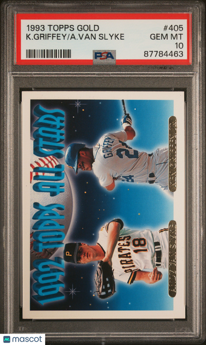 1993 Topps Gold Baseball Ken Griffey Jr. #405 PSA 10 87784463