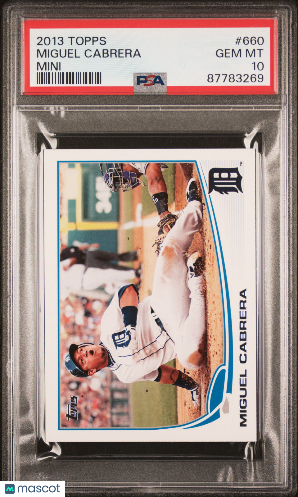 2013 Topps MINI Miguel Cabrera #660 PSA 10 87783269 POP 5