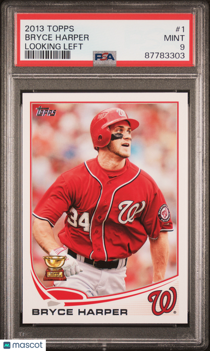 2013 Topps Baseball Bryce Harper #1 PSA 9 87783303