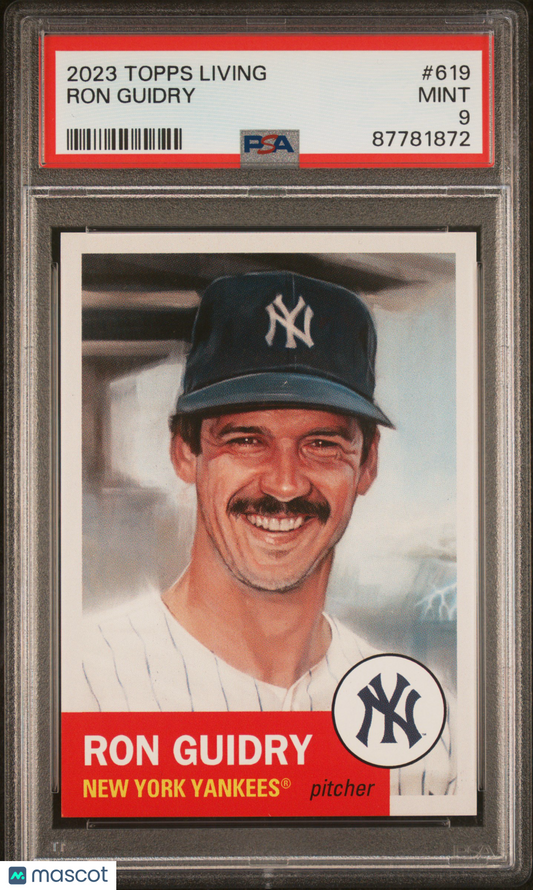 2023 Topps Living Baseball Ron Guidry #619 PSA 9 87781872