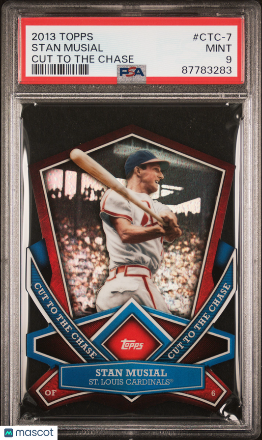 2013 Topps Cut To The Chase Baseball Stan Musial #CTC-7 PSA 9 87783283