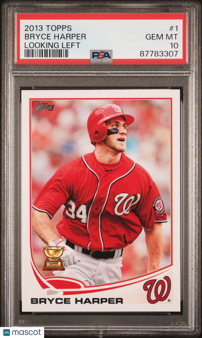 2013 Topps Baseball Bryce Harper #1 PSA 10 87783307