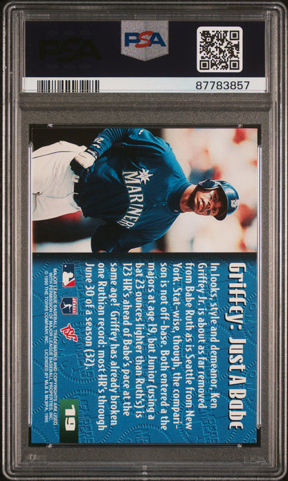 1995 Stadium Club Members Only 50 Baseball Ken Griffey JR. #19 PSA 9 87783857