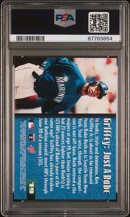 1995 Stadium Club Members Only 50 Baseball Ken Griffey JR. #19 PSA 9 87783854