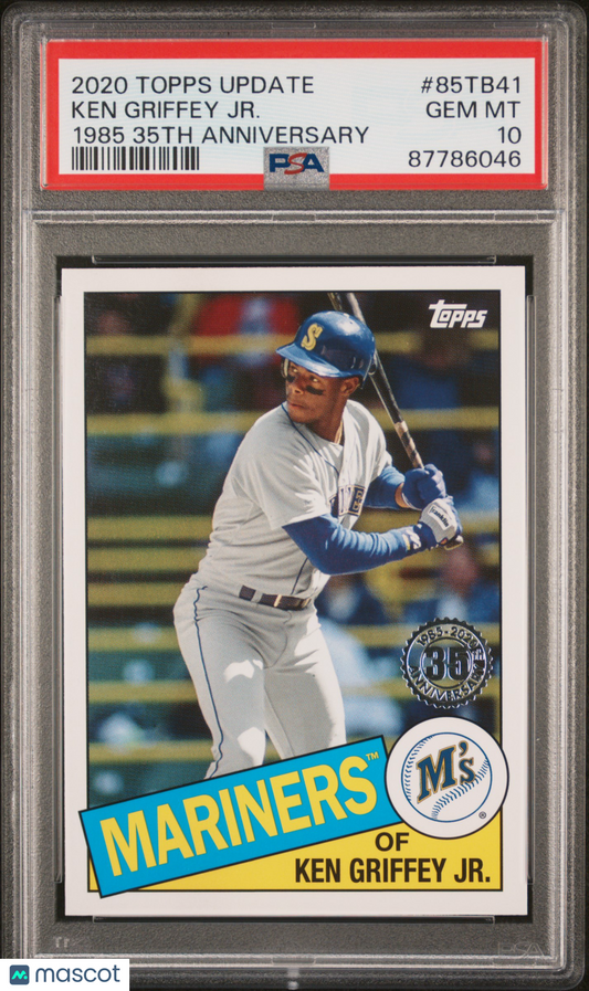 2020 Topps Update 1985 Topps 35th Ken Griffey JR.  #85TB41 PSA 10 87786046