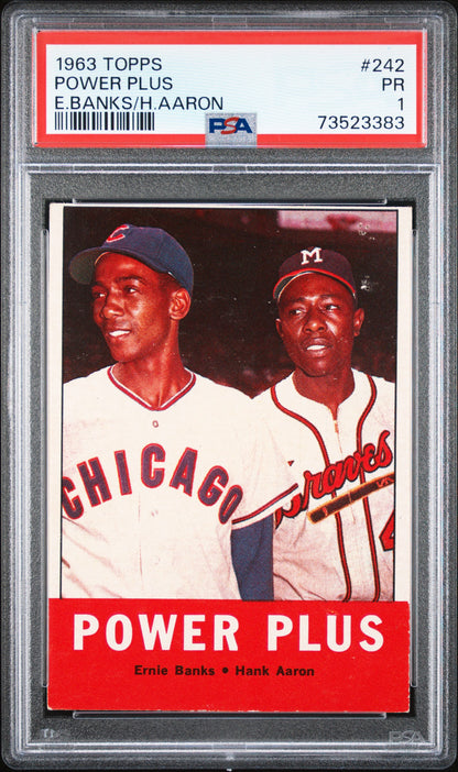 1963 Topps  Baseball Power Plus #242 Psa 1 73523383