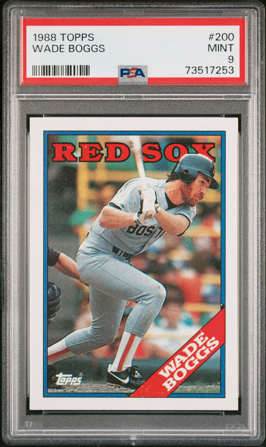 1988 Topps Baseball Wade Boggs #200 Psa 9 73517253